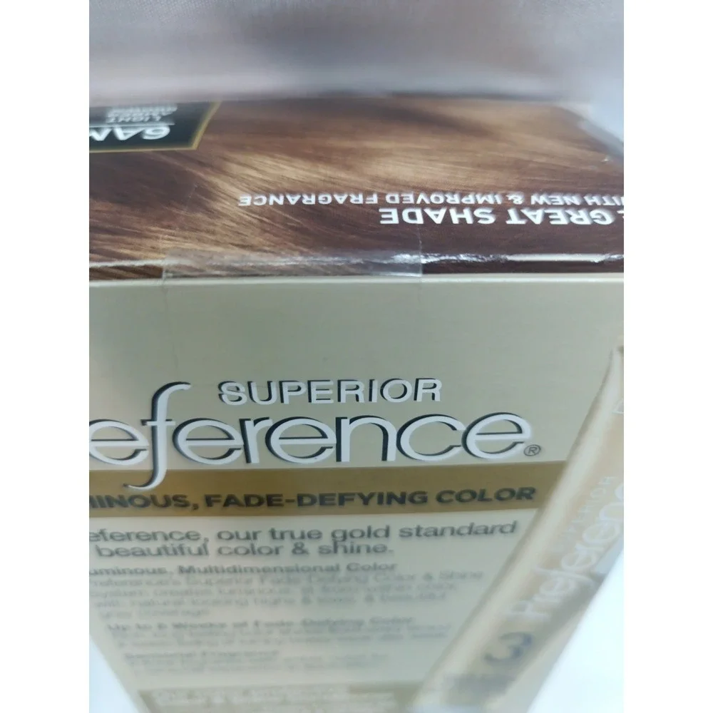 L'Oreal Paris Superior Preference Fade-Defying Hair Color #6AM Light Amber Brown